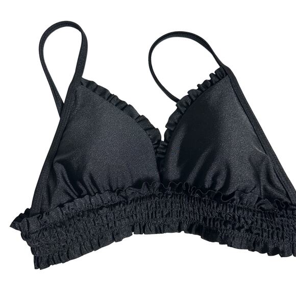 Chelsea & Violet Girls Black Two Piece Bikini Swimsuit Size 16 NWT - Picture 3 of 6